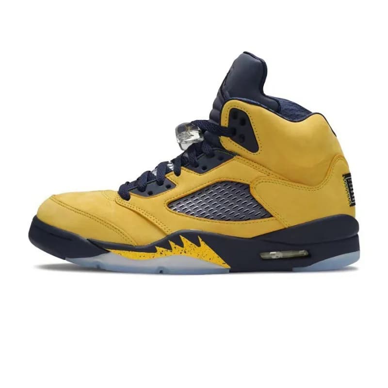 Fear of God Essentials Air Jordan 5 Essentials — No. 14 tokyo black and yellow michigan