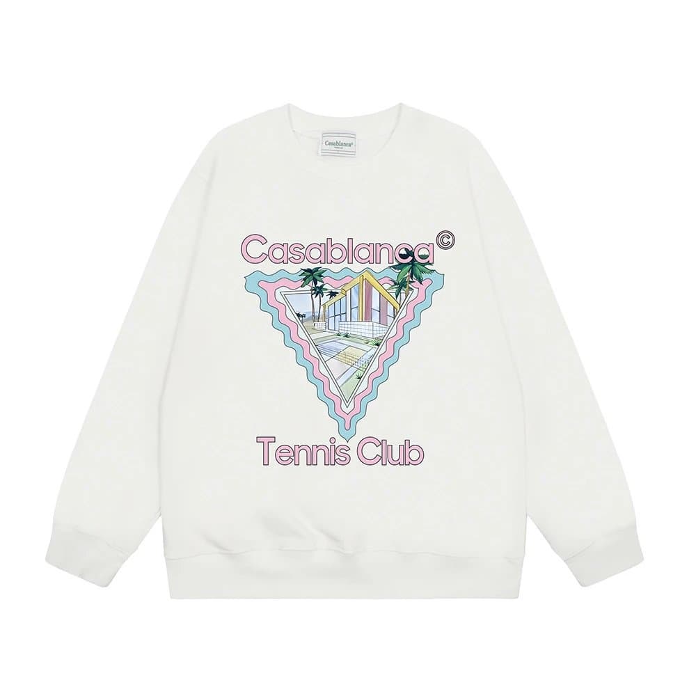 Balenciaga Cotton Sweatshirt Column Print — CB-20