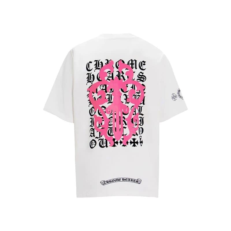 Off-White × Chrome Hearts Oversized T-Shirt Cross Logo — Y32