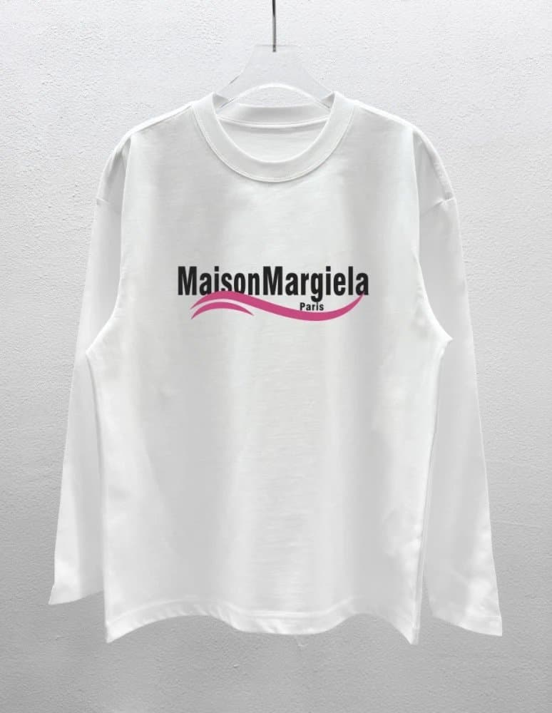 Maison Margiela Logo Tee White Print — 22