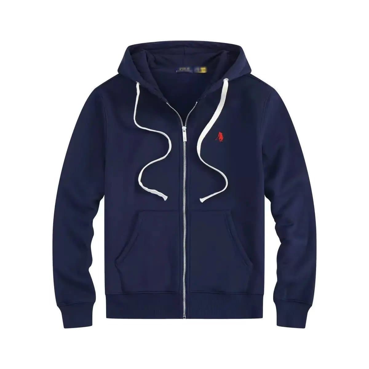 Polo Ralph Lauren Classic Fit Jogger Black — 宝蓝红标卫衣白绳