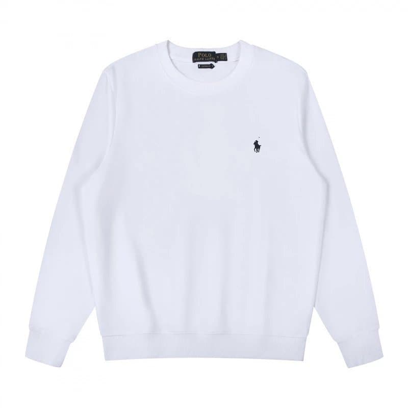 Polo Ralph Lauren Classic Fit Jogger Black — 圆领白色青标