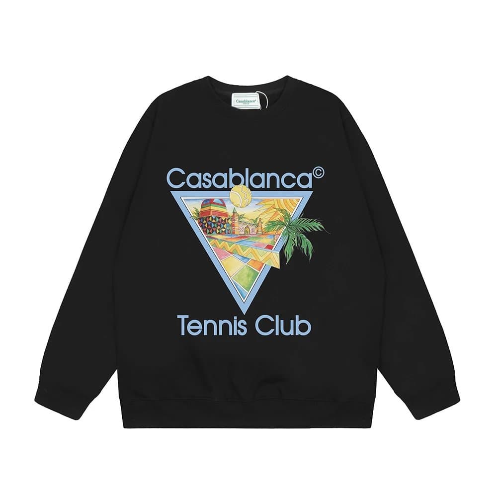 Balenciaga Cotton Sweatshirt Column Print — CB-17