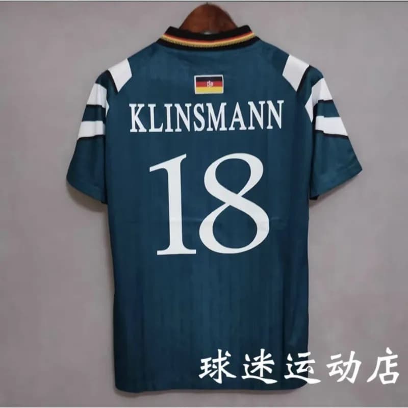 Adidas Germany Home Jersey 1990 World Cup — 1996德国客场印18号