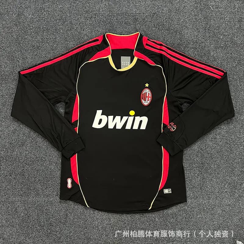 AC Milan Home Jersey 2006-07 bwin Sponsor