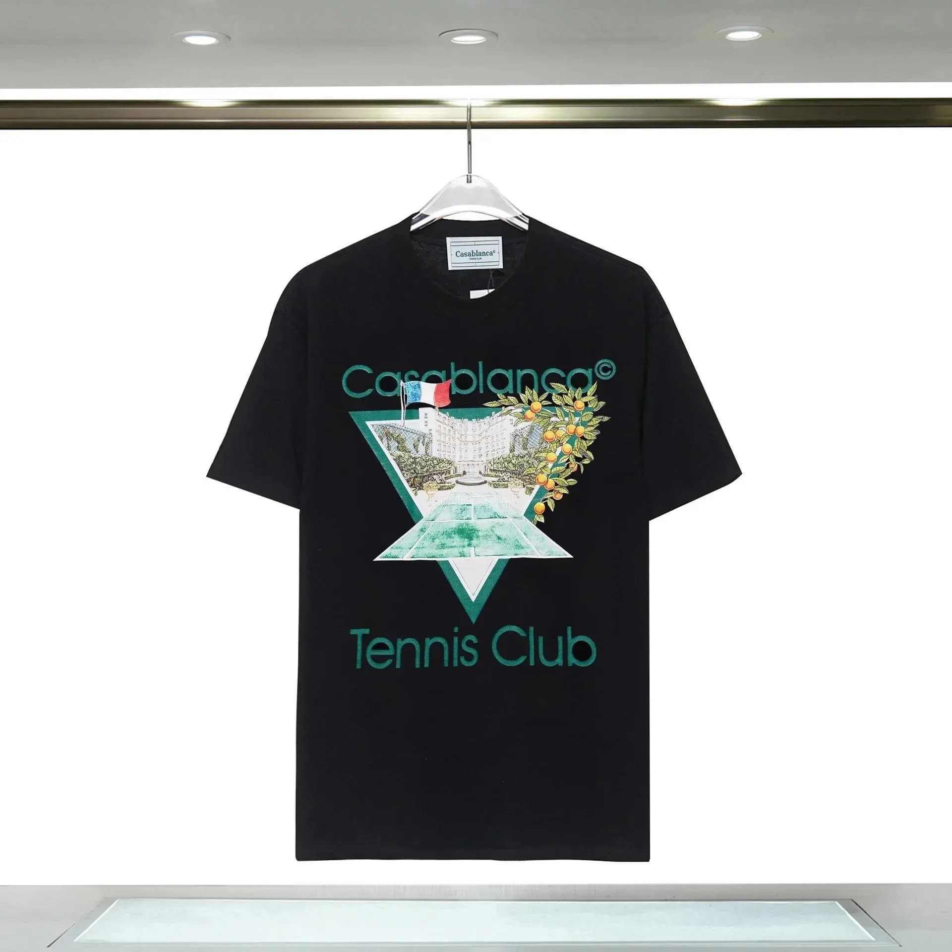 Casablanca Stork Joy Tee Multi-Stork Print — 26