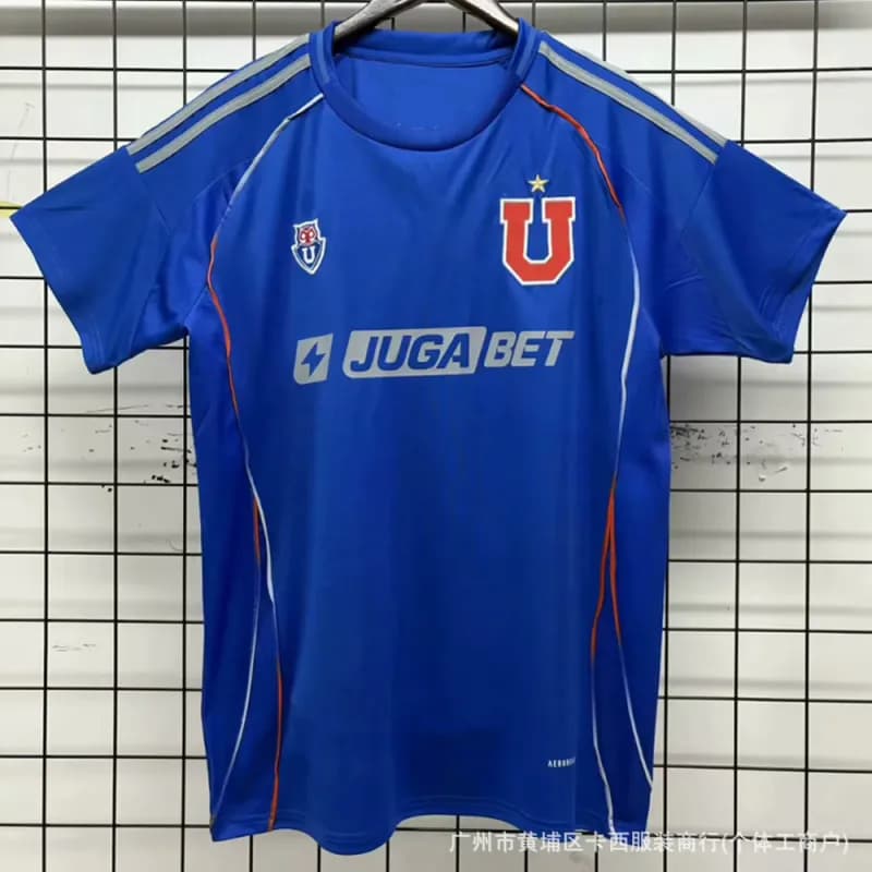 Adidas Performance Jersey Red Black Panel — 2526智利大学主场