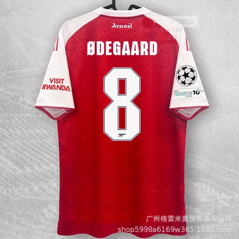 Home Jersey Ødegaard #8