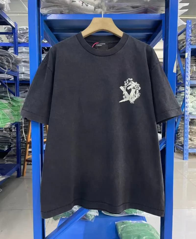 Off-White Graphic T-Shirt Industrial Logo
