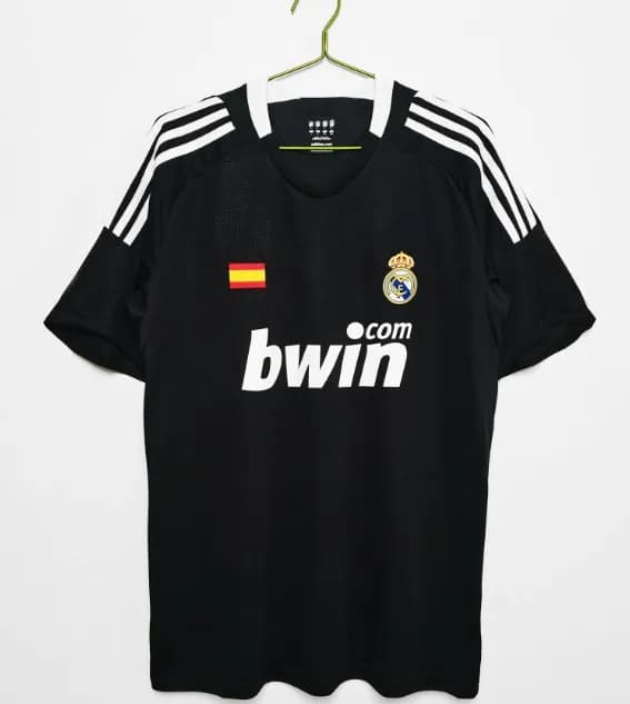 Adidas Real Madrid Away Jersey Emirates Fly Better — 08-09 real madrid away game