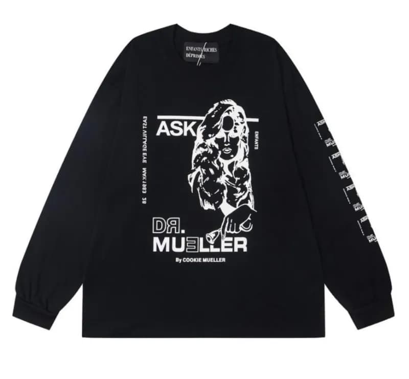 Off-White Oversized Hoodie Eternity and Time Print — ER065