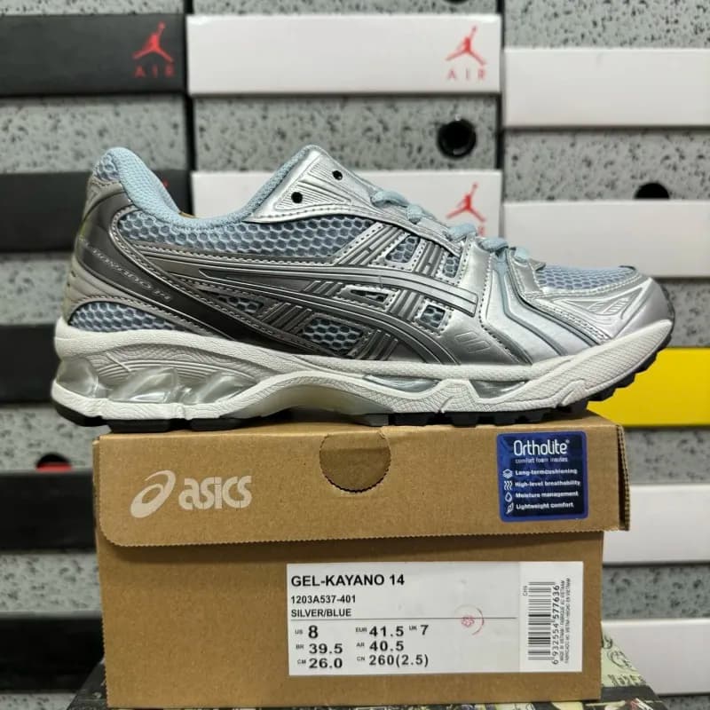 Asics GEL-KAYANO 14 Grey/Silver — 1203A537-401