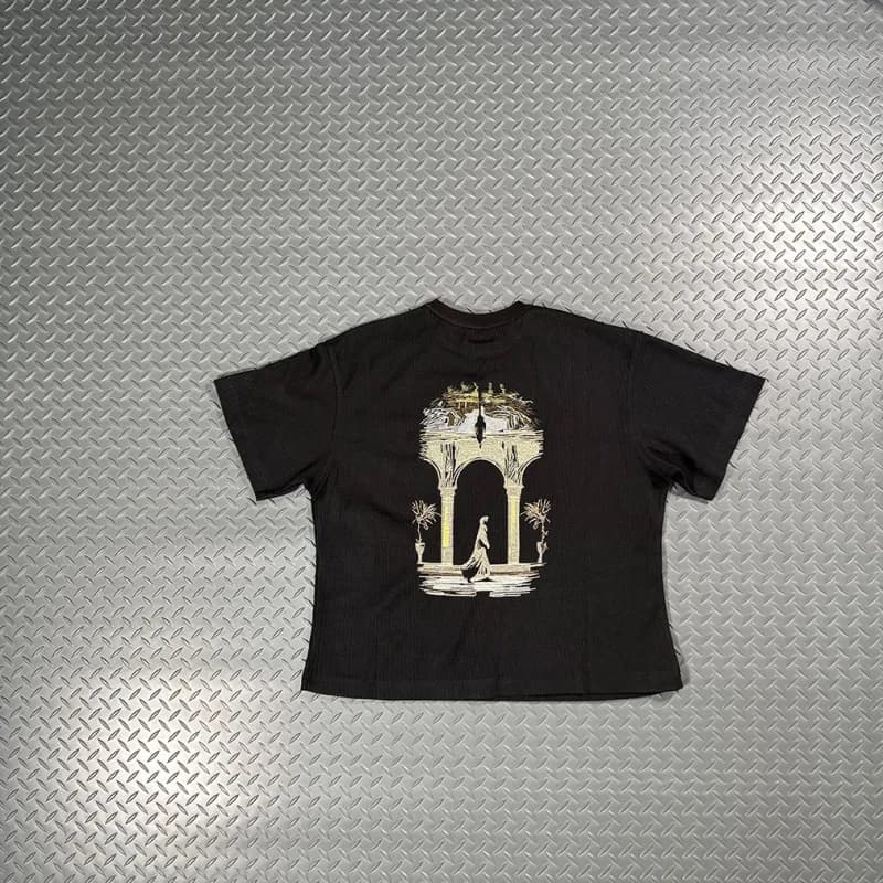 Levi's 501 Jeans Washed Grey with Embroidered Back Pocket — 黑/1001/华夫格短袖
