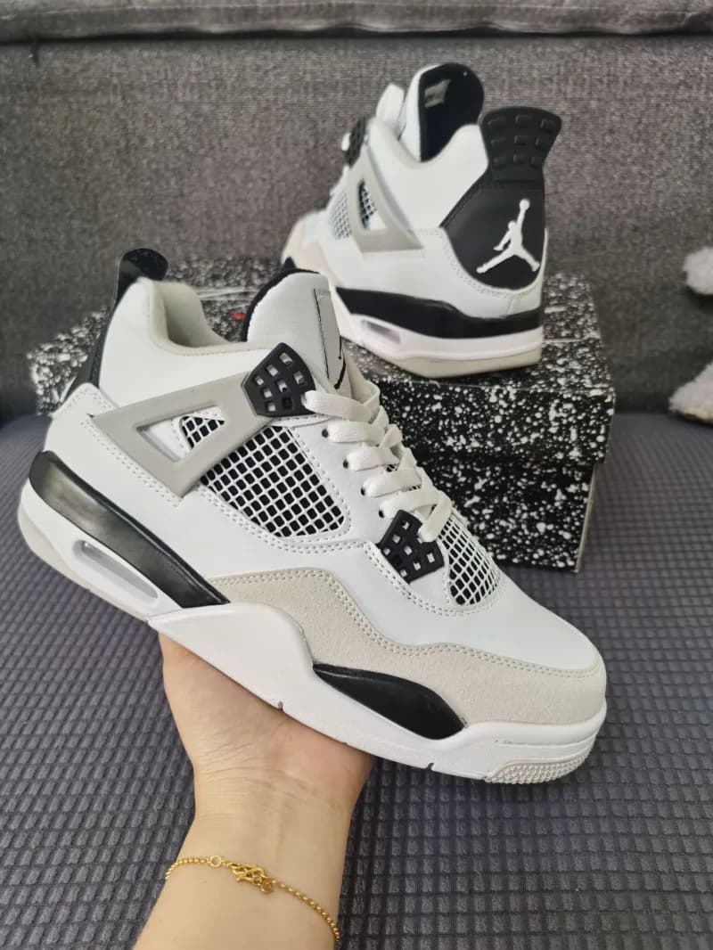 Air Jordan 4 White Cement — J4--31白水泥