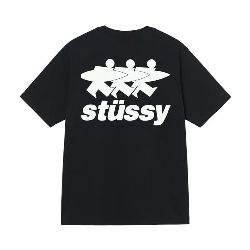 Stüssy Graphic Tee USA Map Print — 黑色【新冲浪】