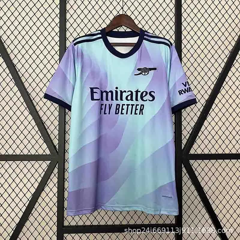 Adidas T-Shirt Arsenal Striped — 24-25阿森纳二客