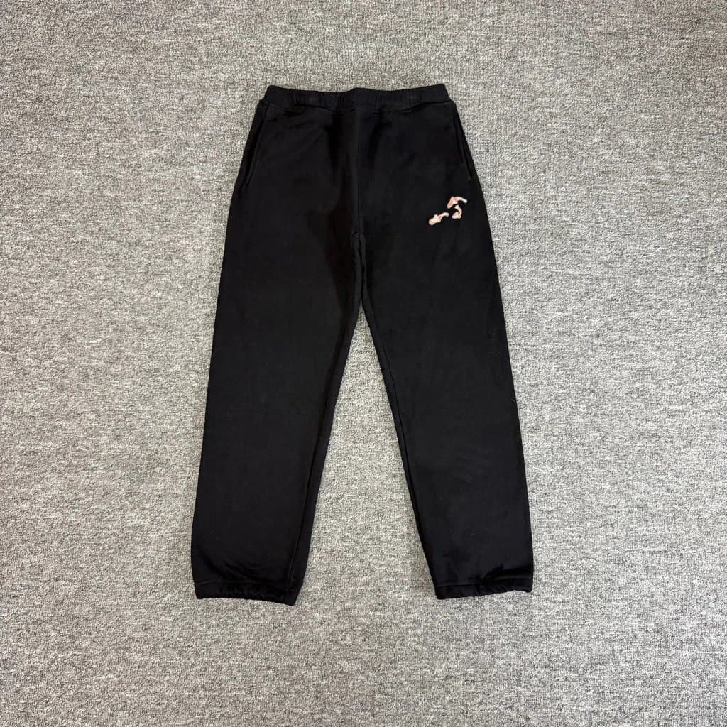 Travis Scott Hooded Sweatshirt Rodeo Embroidery — 508抓绒卫裤(黑)