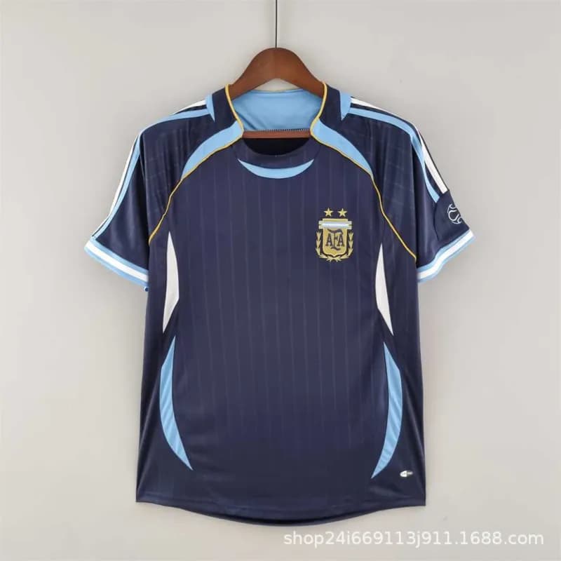 Adidas CBF Brazil Jersey 1994 World Cup Home — 06-阿根廷客场