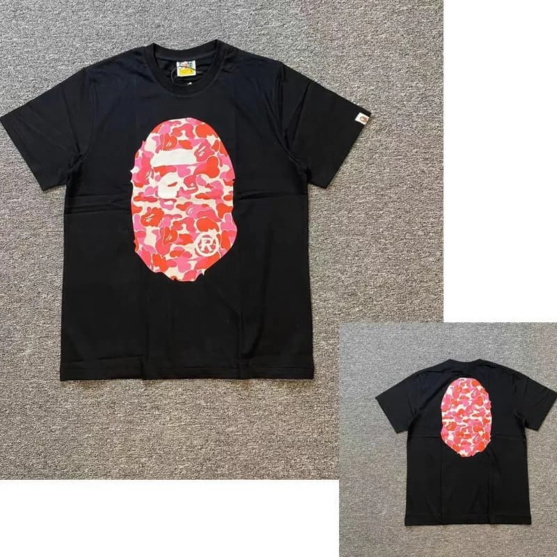BAPE Ape Head Tee Brown Ape Head — 1002黑粉