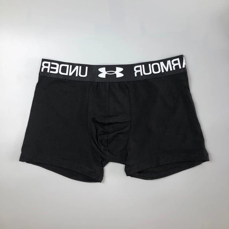 Under Armour Boxer Brief Heather Grey — 黑色