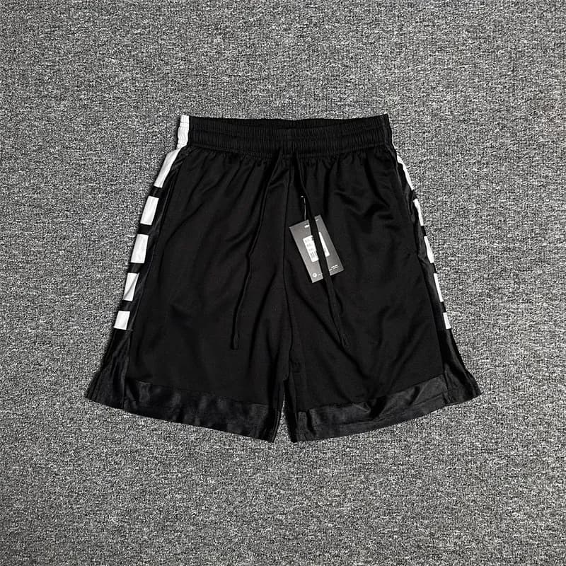 Basketball Shorts Tropical Leaf Print — 2223G(刺绣)