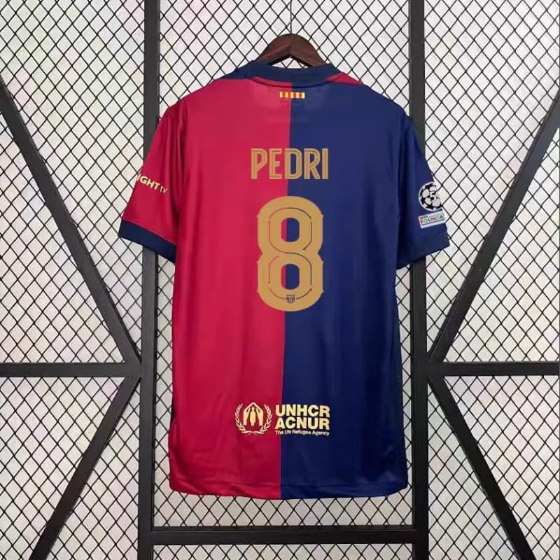 Nike Custom Football Jersey F. De Jong #21 UEFA Foundation — 欧冠 主场8号