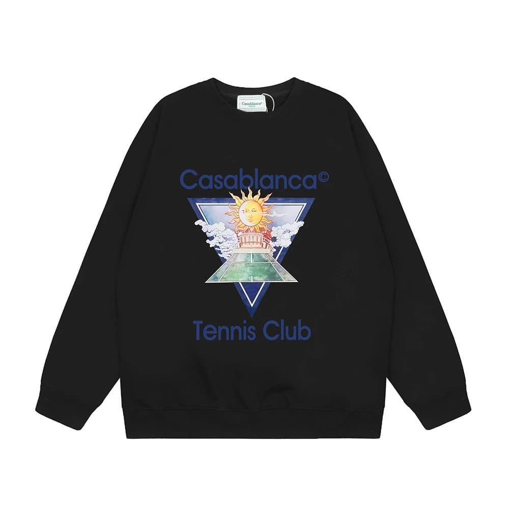 Balenciaga Cotton Sweatshirt Column Print — CB-12