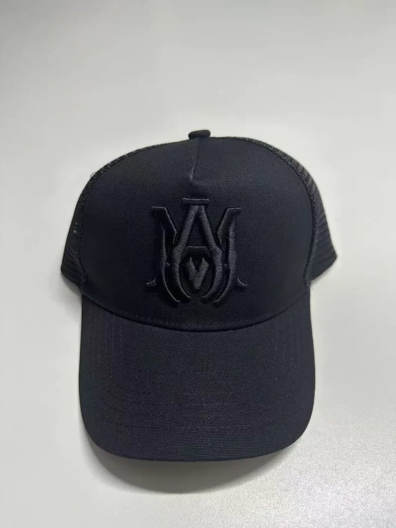 Amiri Trucker Cap Embroidered Logo — 82