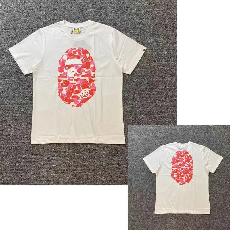BAPE Ape Head Tee Brown Ape Head — 1002白粉