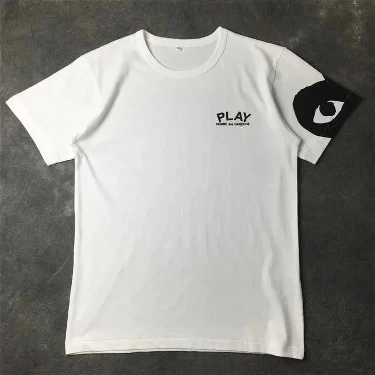 Comme des Garçons Play T-Shirt Eye Patch Sleeve — 27