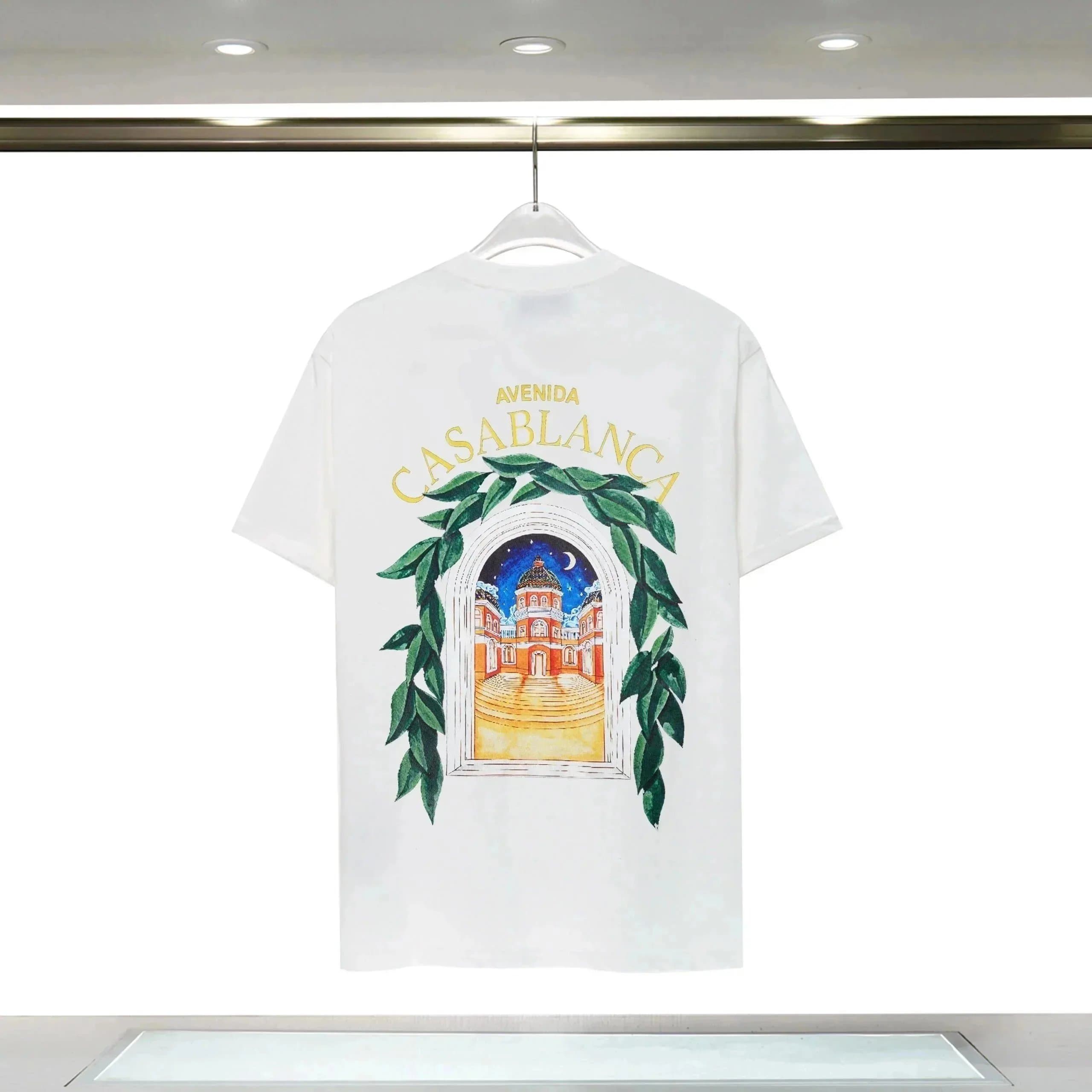 Casablanca Stork Joy Tee Multi-Stork Graphic — 2