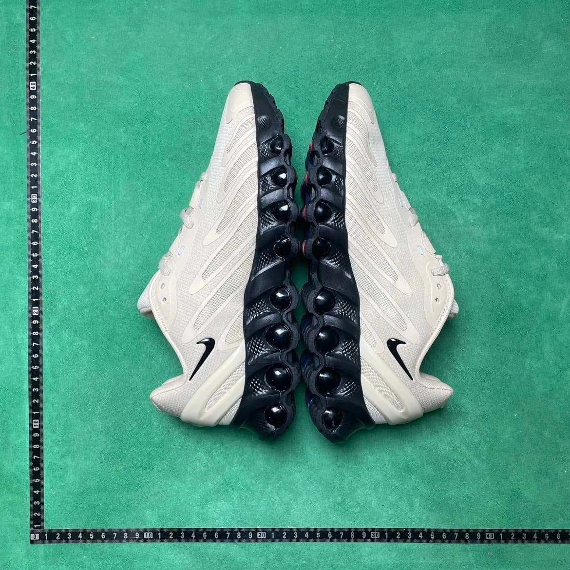 Nike Air Max TN Triple White with Black Cage