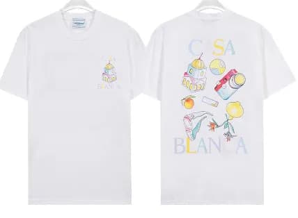 Corteiz Graphic Tee Blanca Print