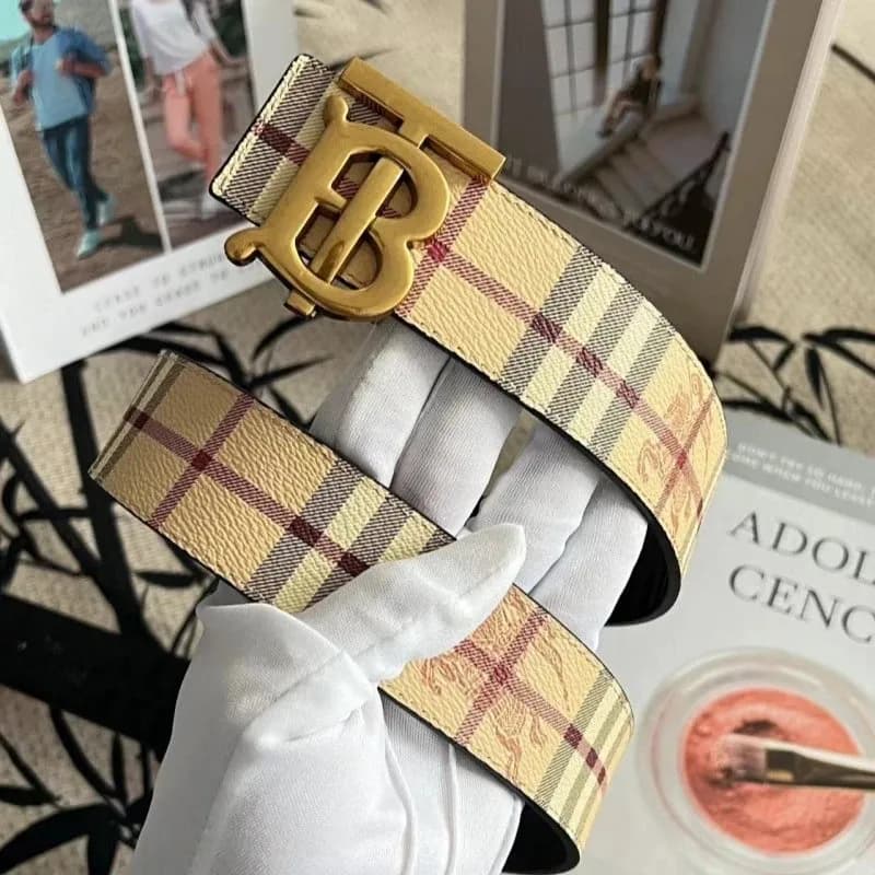 Burberry Check Belt Vintage Check — TB杏花-古铜21