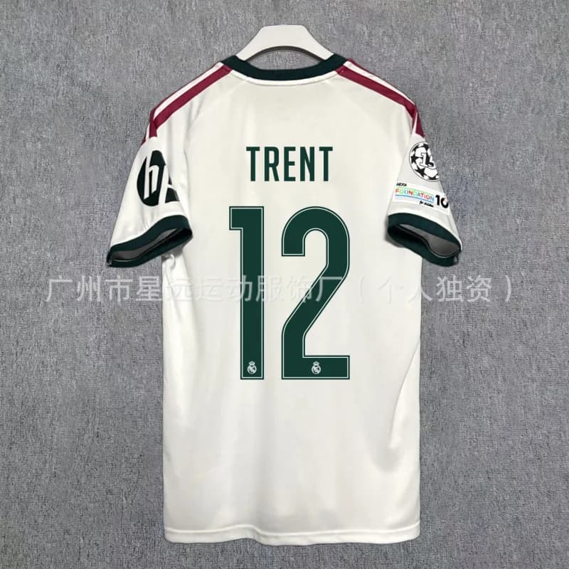 Adidas Home Jersey Rodrygo #11 — 主场12号+欧冠臂章