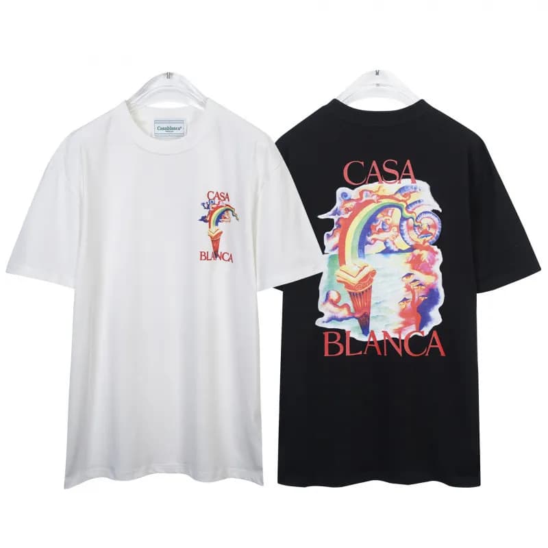 Casablanca Casa Blanca Tee Column Print — 805白