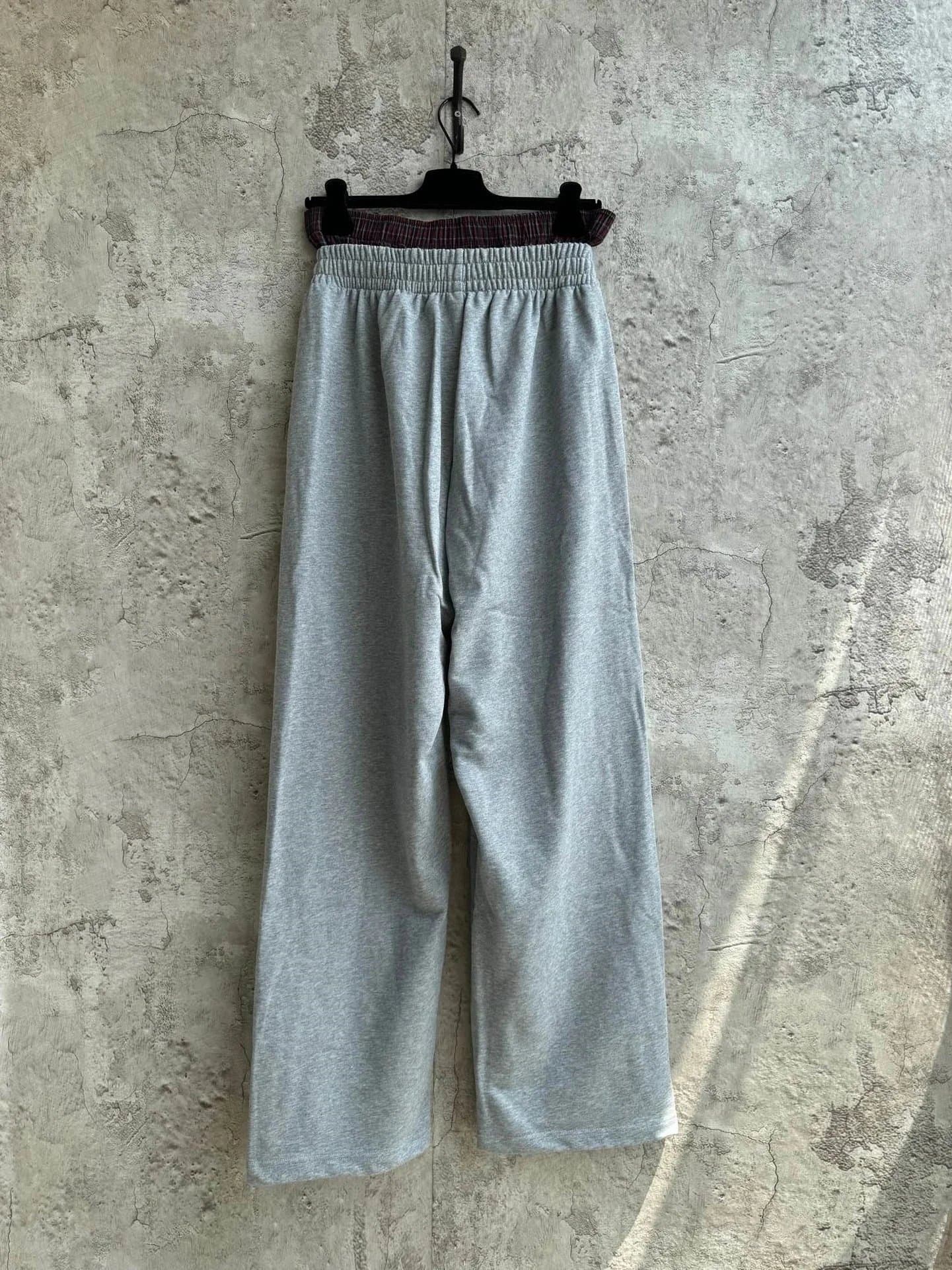 Balenciaga Drawstring Trousers Contrast Waistband — 2