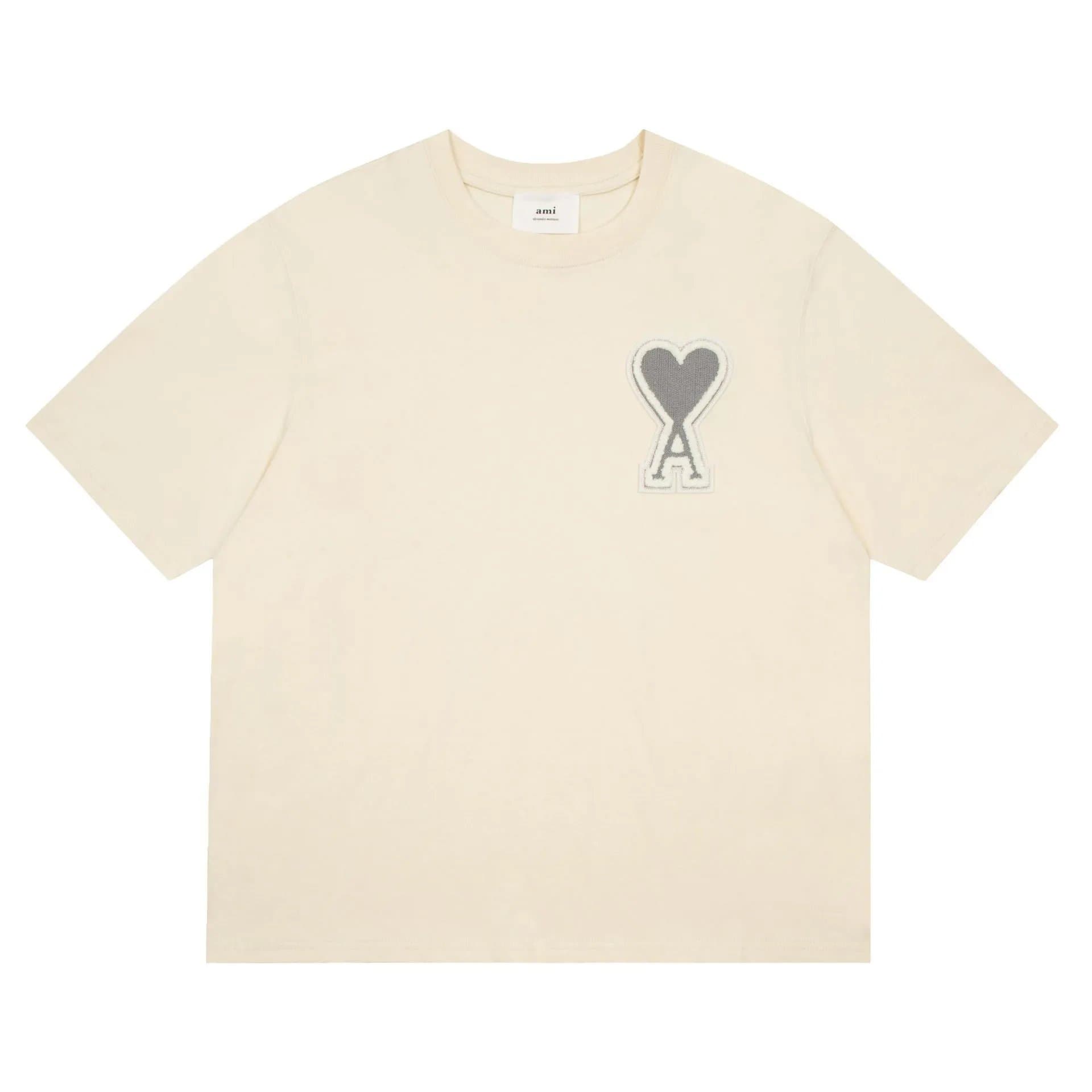 AMI Paris T-Shirt Heart Logo — 图款10