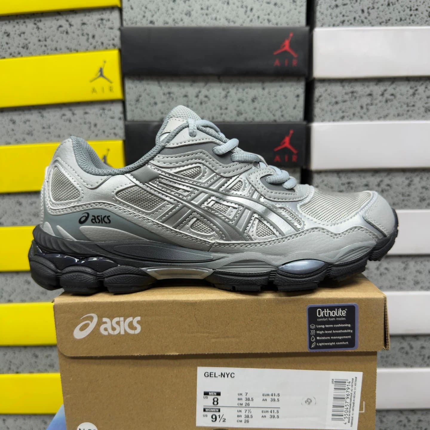 Asics GEL-NYC Beige Grey — 1203A280-020 银灰色