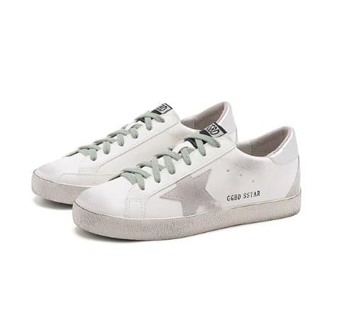 Golden Goose Superstar Leopard Lace Red Star — 22