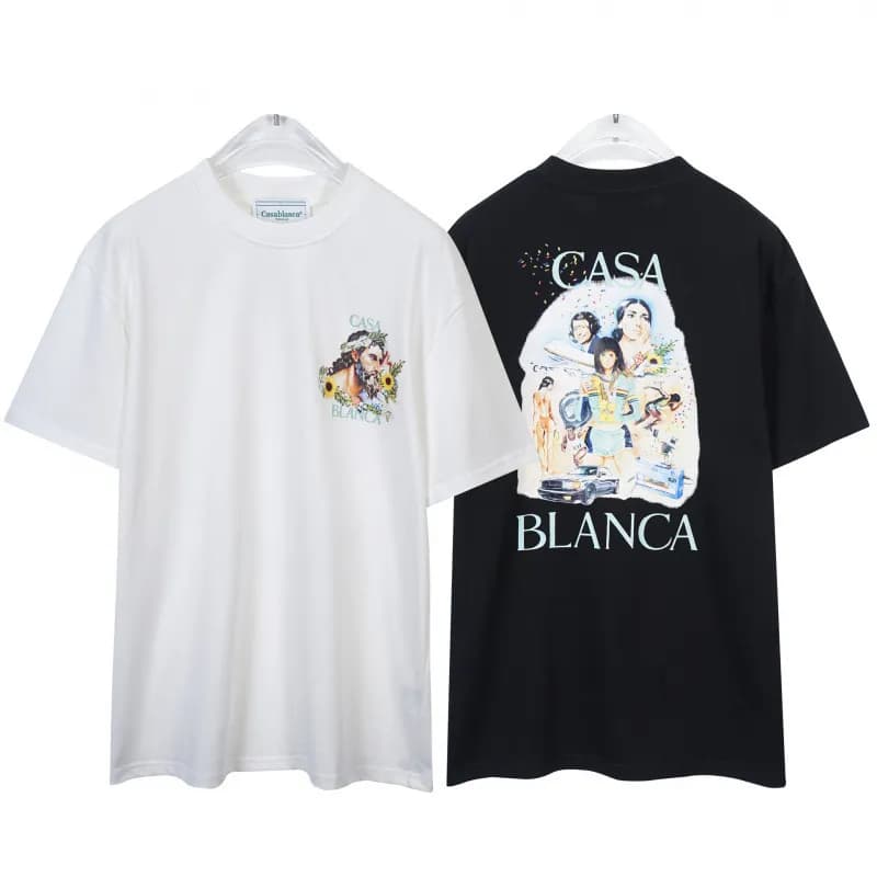 Casablanca Casa Blanca Tee Column Print — 810白