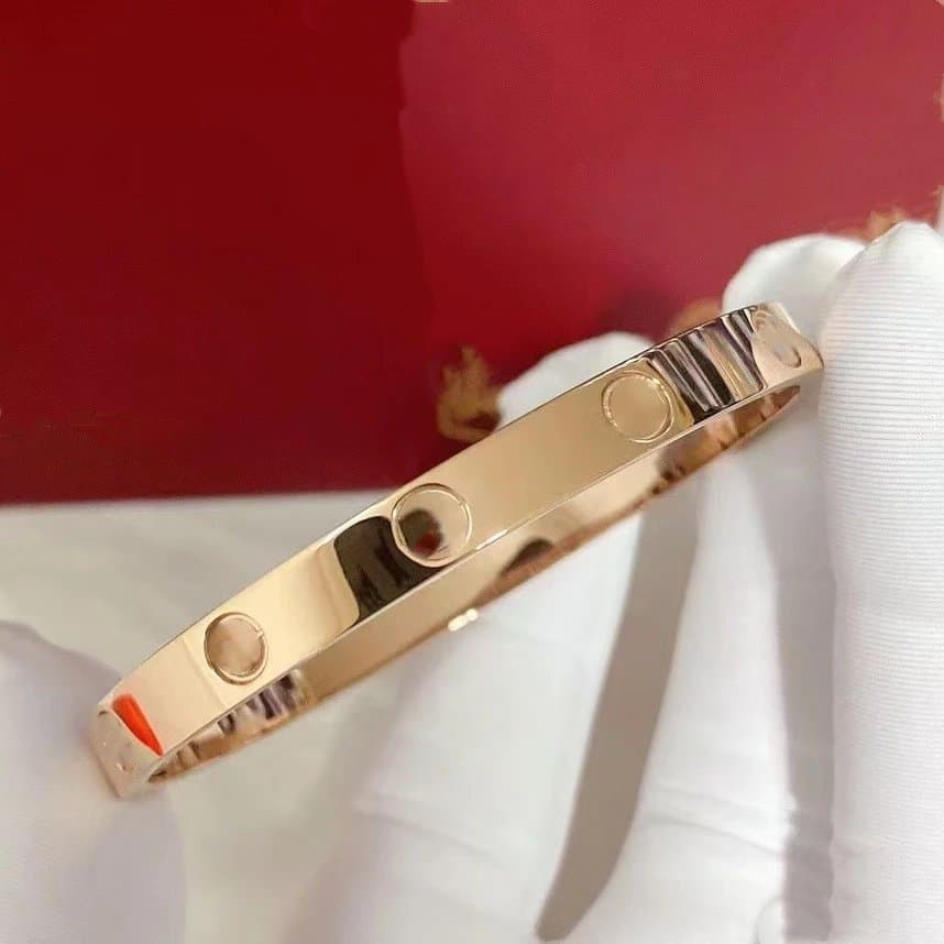 Cartier Juste Un Clou Bracelet Medium — 宽版玫瑰金无钻