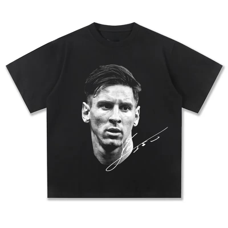 Graphic T-Shirt Lionel Messi Portrait