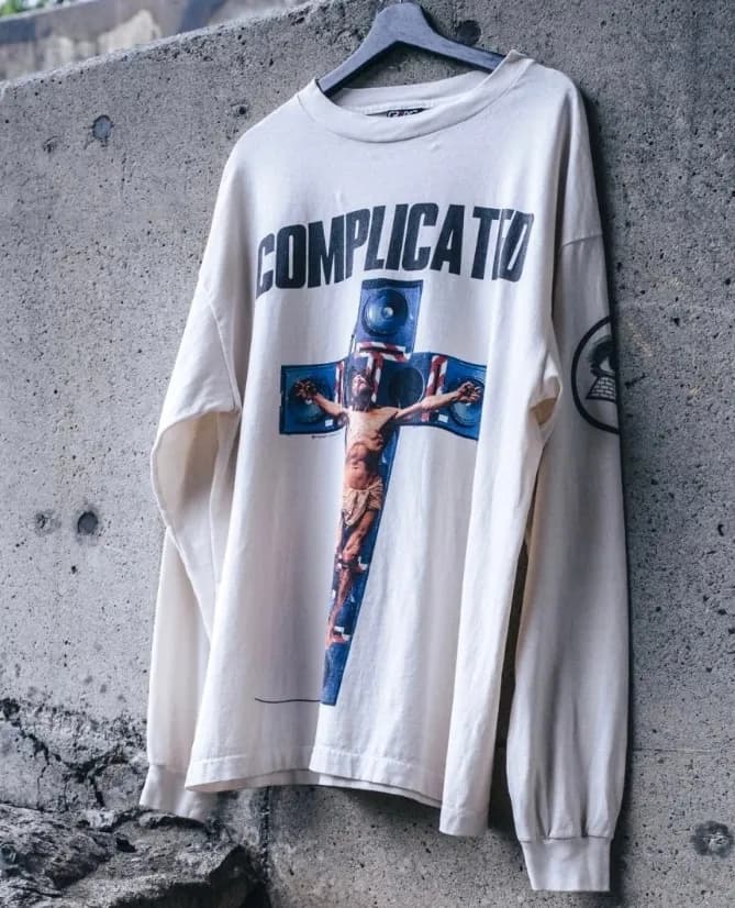 Long Sleeve Tee Baphomet Graphic — ST620 long sleeve