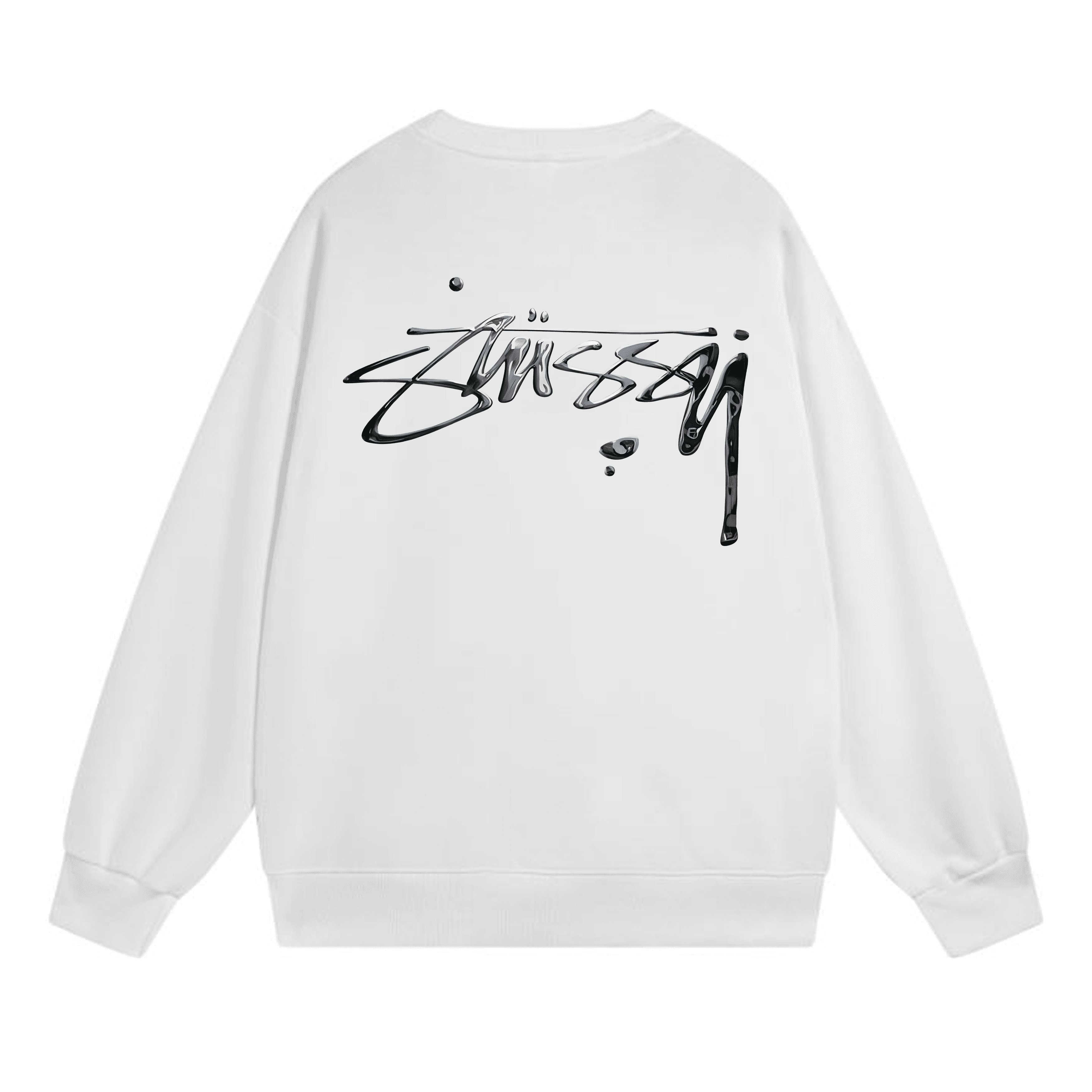 Fear of God Essentials Crewneck Sweatshirt 8 Ball Graphic — S36