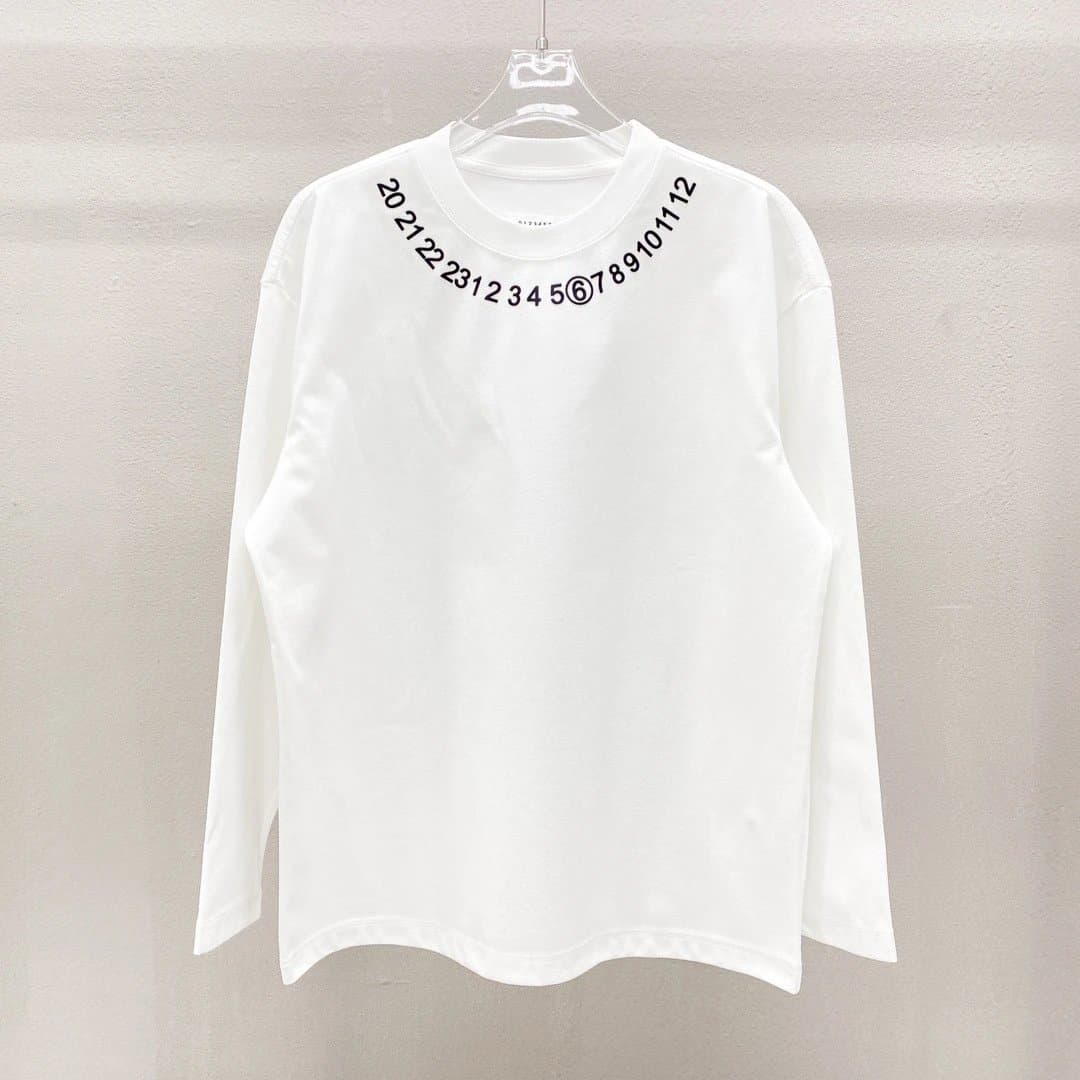 Maison Margiela Logo Tee White Print — 26