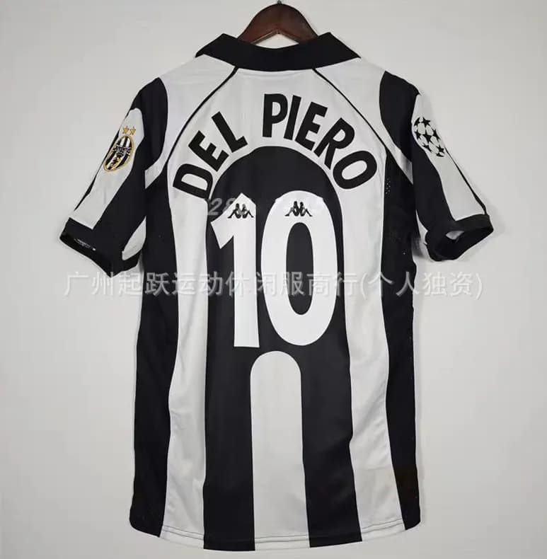 PSG Home Jersey Neymar Jr #10 — 97-98尤文主场 10号+欧冠