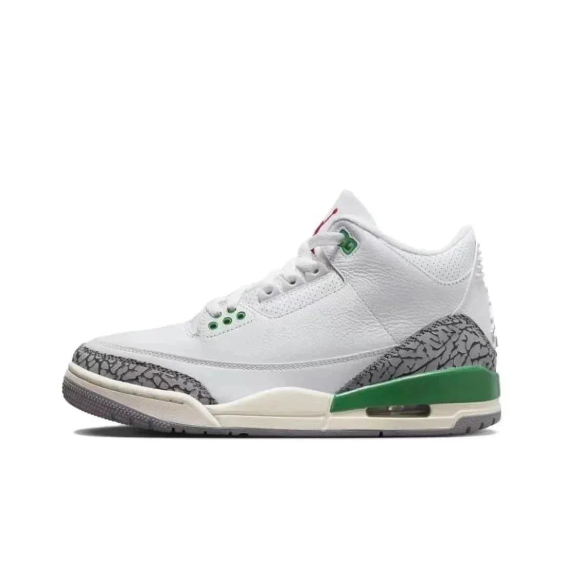 Air Jordan 3 Cool Grey — AJ3-白绿 幸运绿