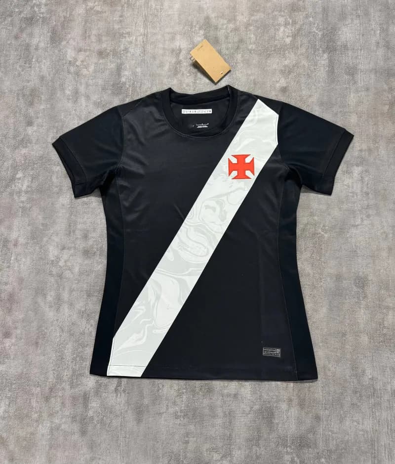 Football Jersey Corinthians Black/Orange — 女装:27达伽马主场