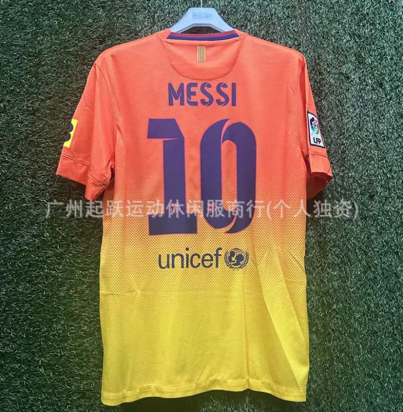 PSG Home Jersey Neymar Jr #10 — 12-13巴萨客场 10号+西甲